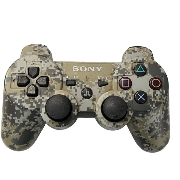Sony DualShock 3 Wireless Controller Digital Camo Sixaxis For PlayStation 3 - Picture 1 of 5